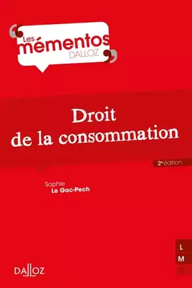 Couverture du produit · Droit de la consommation. 2e éd.