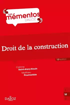 Couverture du produit · Droit de la construction. 12e éd.