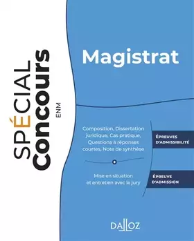 Couverture du produit · Magistrat 9ed
