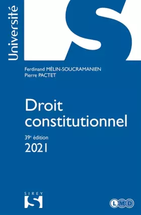 Couverture du produit · Droit constitutionnel