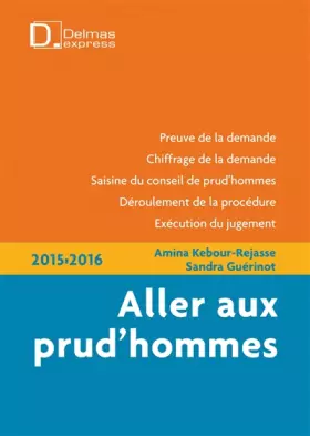 Couverture du produit · Aller aux prud'hommes