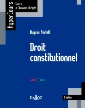 Couverture du produit · Droit constitutionnel - 9e éd.: HyperCours
