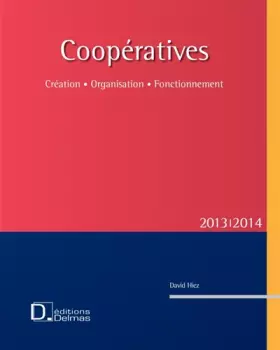 Couverture du produit · Coopératives: Création, organisation, fonctionnement