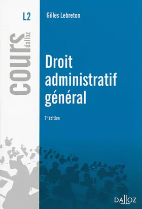 Couverture du produit · Droit administratif général - 7e éd.