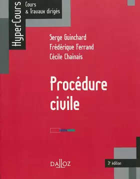 Couverture du produit · Procédure civile 3e éd. - 3e éd.
