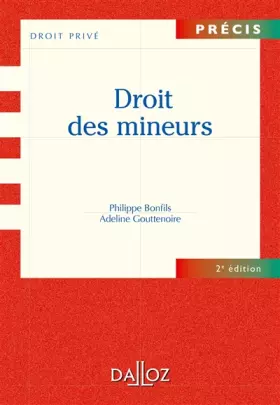 Couverture du produit · Droit des mineurs