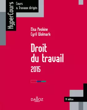Couverture du produit · Droit du travail 2015 - 9e éd.