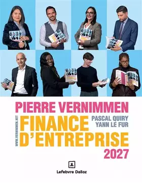 Couverture du produit · Finance d'entreprise 2027. 25e éd.