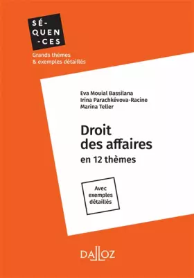 Couverture du produit · Droit des affaires