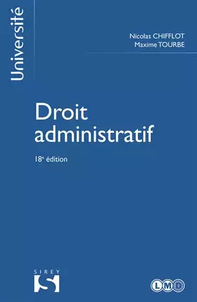 Couverture du produit · Droit administratif. 18e éd.