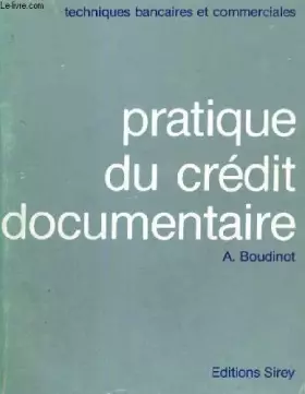 Couverture du produit · Pratique du crédit documentaire