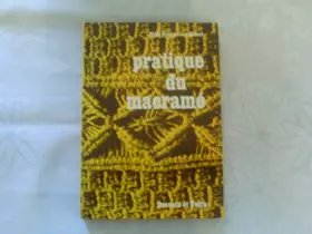 Couverture du produit · Pratique du macramé