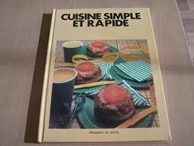 Couverture du produit · Cuisine simple et rapide