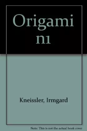 Couverture du produit · Origami. 1