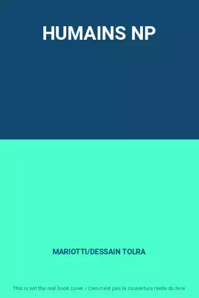 Couverture du produit · HUMAINS NP