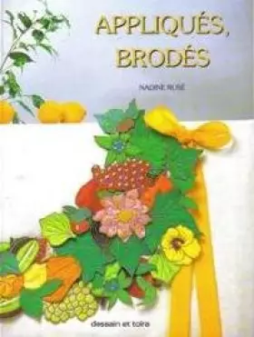 Couverture du produit · Appliqués, brodés
