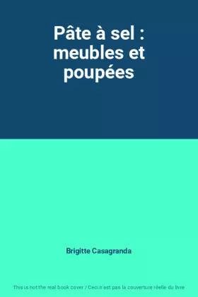 Couverture du produit · Pâte à sel : meubles et poupées