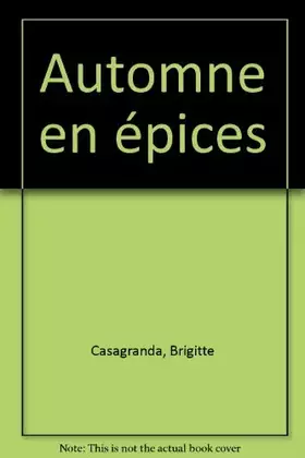 Couverture du produit · Automne en épices