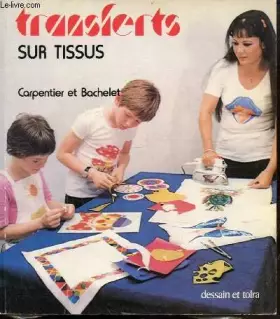 Couverture du produit · Transferts sur tissus