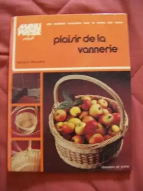 Couverture du produit · Plaisir de la vannerie