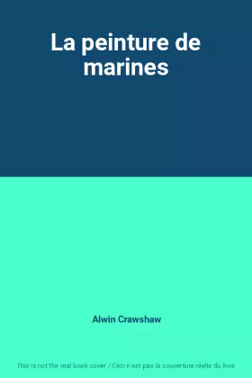 Couverture du produit · La peinture de marines