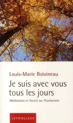 Couverture du produit · Je suis avec vous tous les jours
