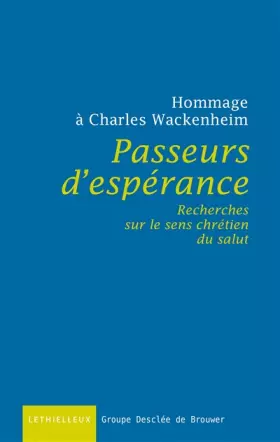 Couverture du produit · Passeurs d'espérances