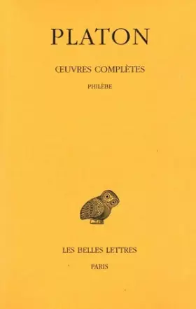 Couverture du produit · Œuvres complètes. Tome IX, 2e partie: Philèbe