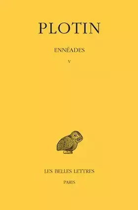 Couverture du produit · Cinquième Ennéade