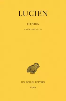 Couverture du produit · Œuvres. Tome II : Opuscules 11-20