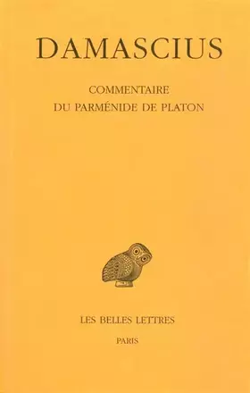 Couverture du produit · Commentaire Parménide Platon, tome 3