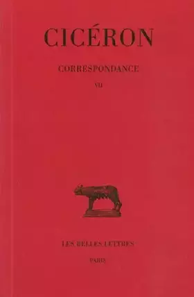 Couverture du produit · Correspondance, t. VII