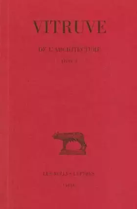 Couverture du produit · De l'architecture, livre II