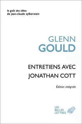 Couverture du produit · Entretiens avec Jonathan Cott