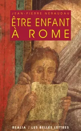 Couverture du produit · Être enfant à Rome