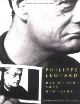 Couverture du produit · Pas un jour sans une ligne