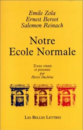 Couverture du produit · Notre école normale