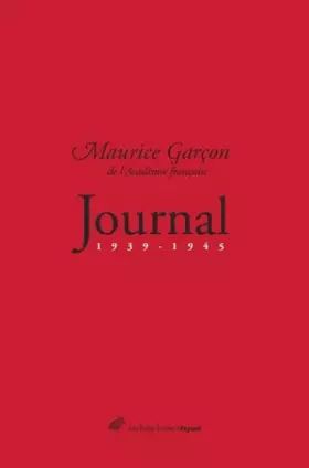 Couverture du produit · Journal (1939-1945)
