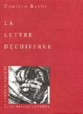 Couverture du produit · La Lettre déchiffrée