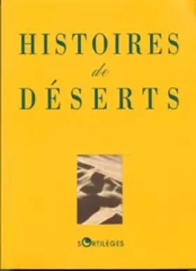 Couverture du produit · Histoires de déserts