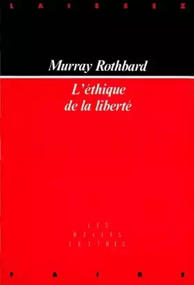 Couverture du produit · L'Ethique de la liberté