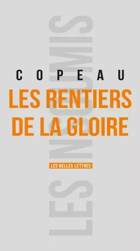 Couverture du produit · Les Rentiers de la gloire