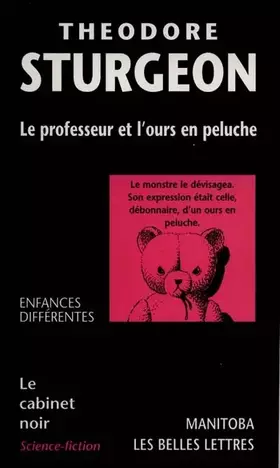 Couverture du produit · Le Professeur et l'Ours en peluche