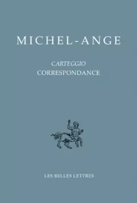 Couverture du produit · Correspondance / Carteggio