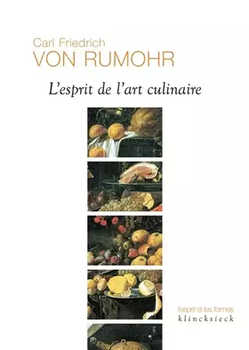 Couverture du produit · L'esprit de l'art culinaire