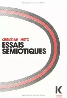 Couverture du produit · Essais sémiotiques