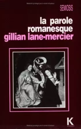 Couverture du produit · La parole romanesque