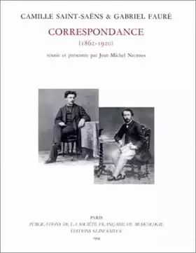 Couverture du produit · Correspondance, 1862-1920