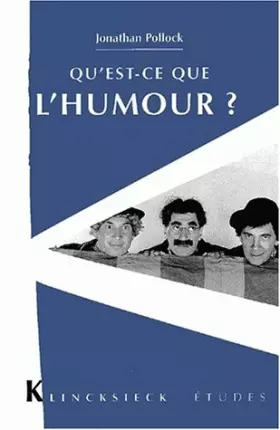 Couverture du produit · Qu'est-ce l'humour ?