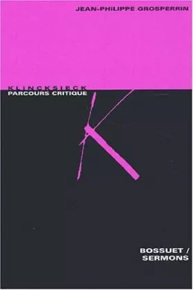 Couverture du produit · Sermons, Bossuet